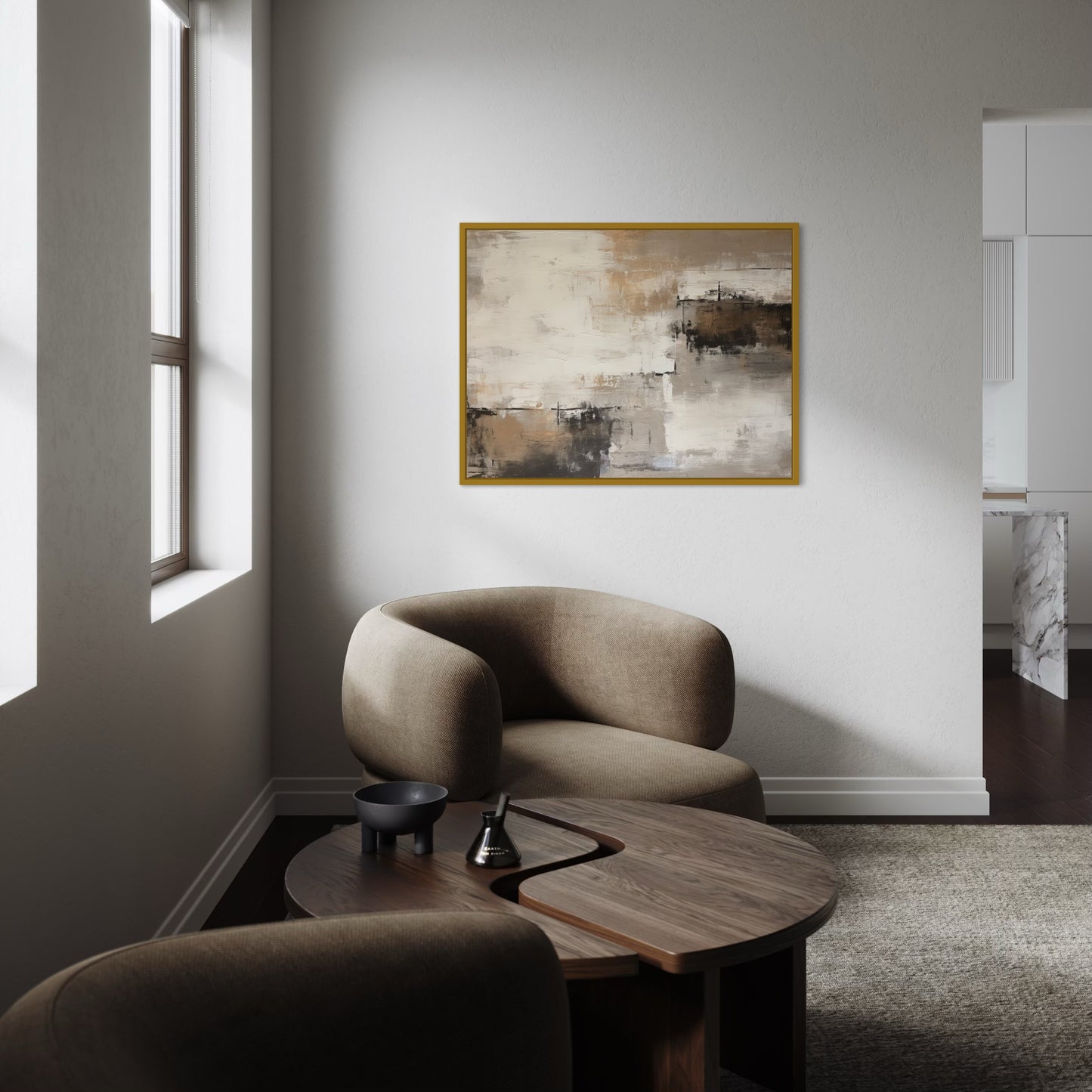 French Velvet Canvas - Desert Silence