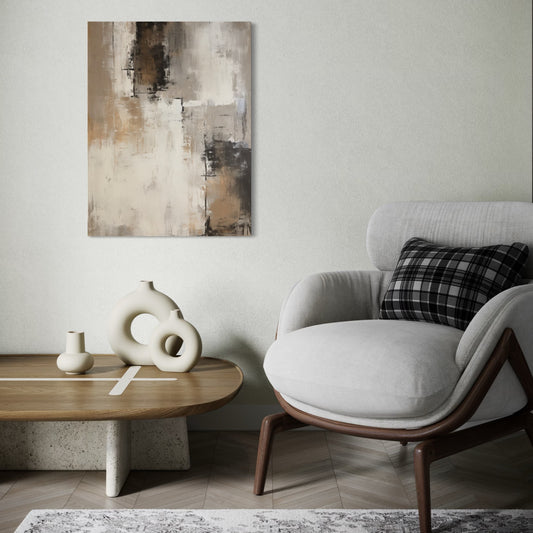 French Velvet Canvas - Desert Silence