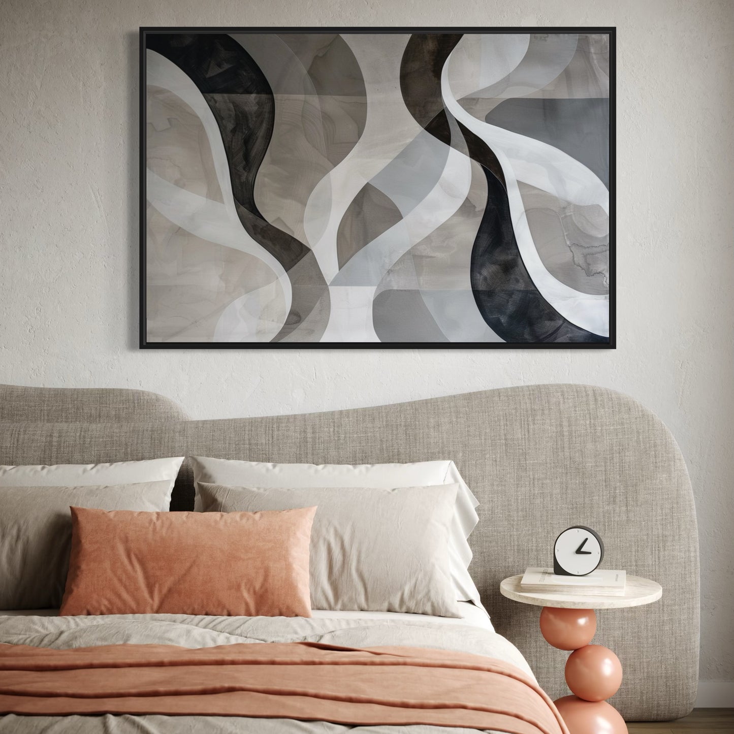 French Velvet Canvas - Clouded Reflections