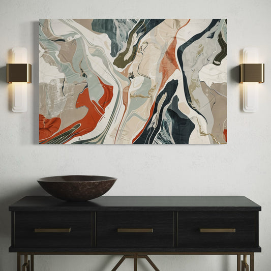 French Velvet Canvas - Colorful Blast