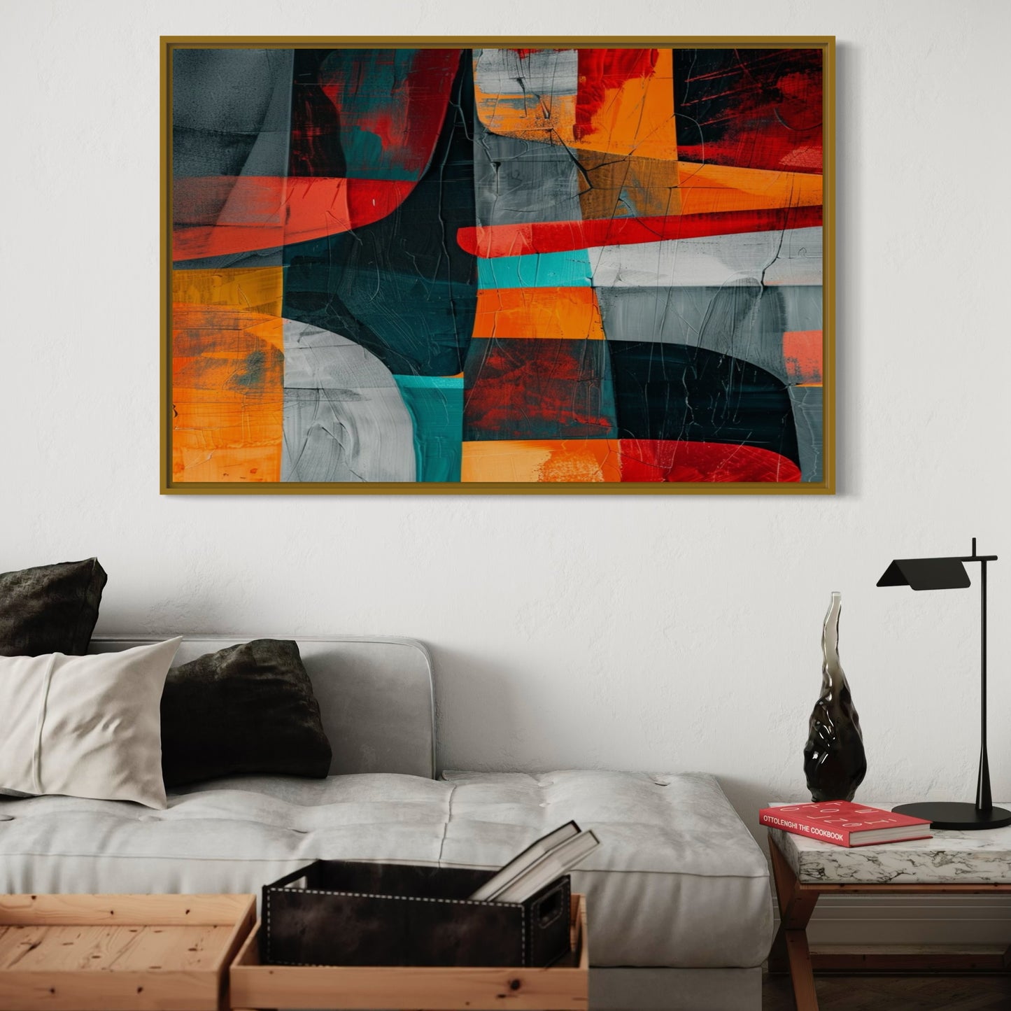 French Velvet Canvas - Tropical Fusion