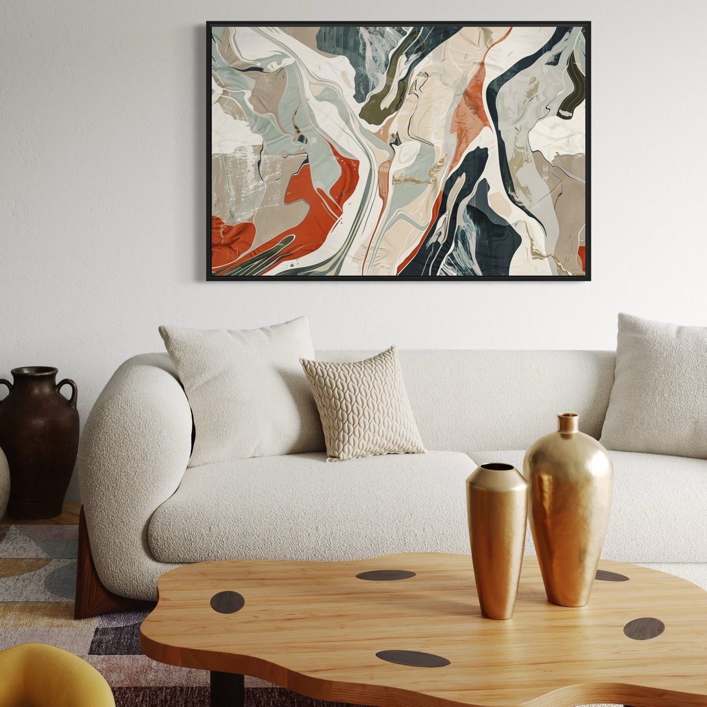 French Velvet Canvas - Colorful Blast
