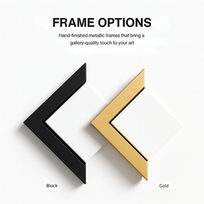 French Velvet Canvas - Golden Simplicity