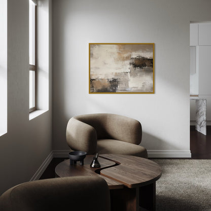 French Velvet Canvas - Desert Silence