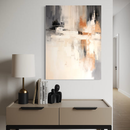 French Velvet Canvas - Ember Echoes
