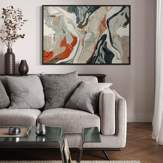 French Velvet Canvas - Colorful Blast