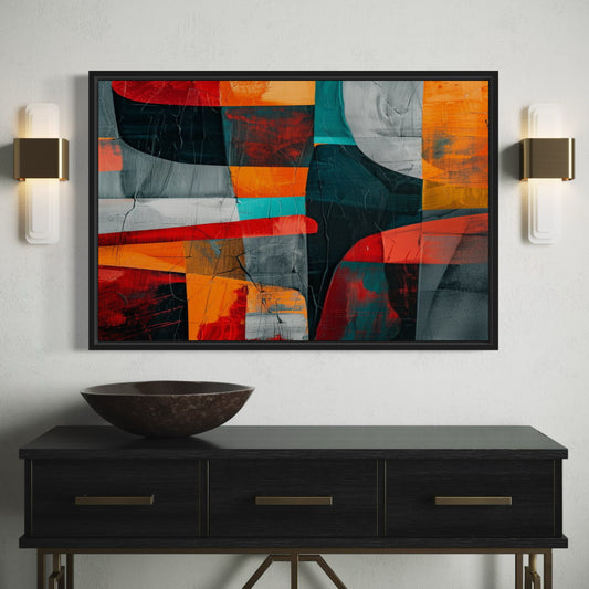 French Velvet Canvas - Tropical Fusion