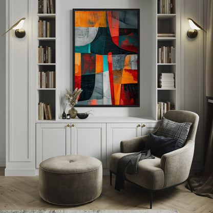 French Velvet Canvas - Tropical Fusion