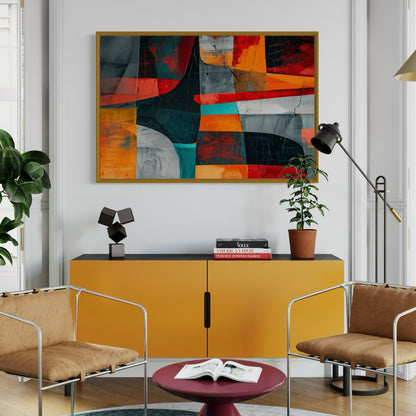 French Velvet Canvas - Tropical Fusion