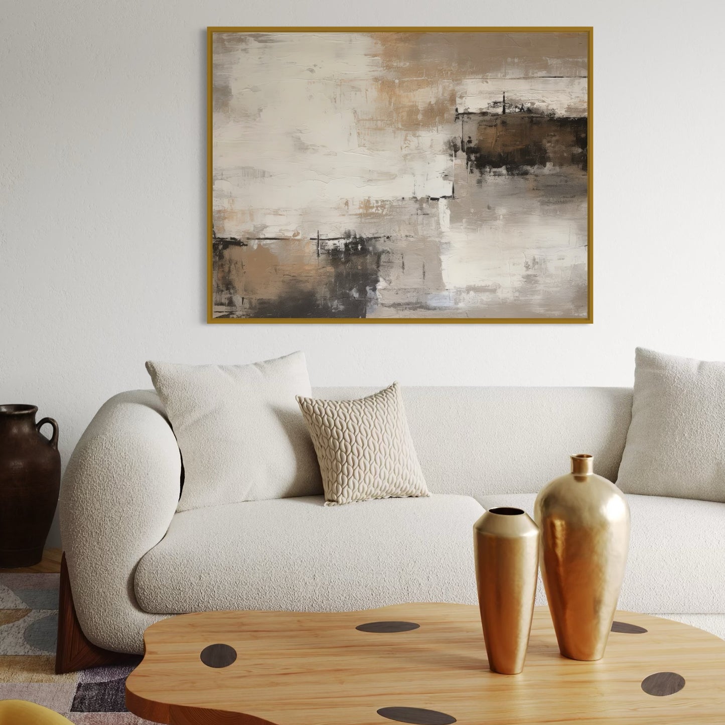 French Velvet Canvas - Desert Silence